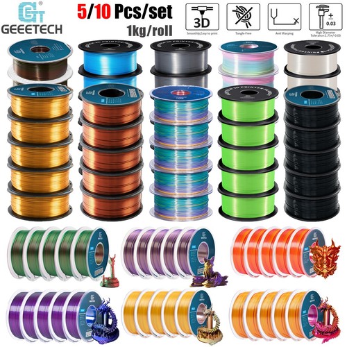 Geeetech silk pla - 5/10,