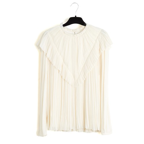 Camicia pieghe chloé - pieghe,
