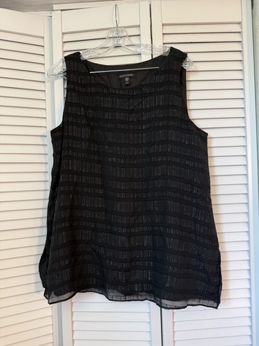 Eileen fisher nero seta righe - fisher,