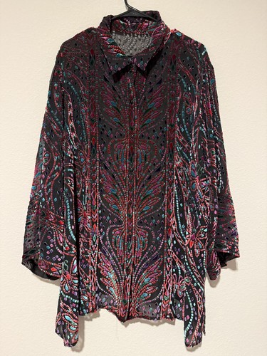 Tunica blusa seta vintage bob - seta,