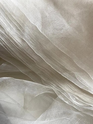 Tessuto organza 100 seta - 100%,