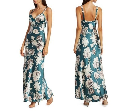 Maxi abito nero iris - maxi,