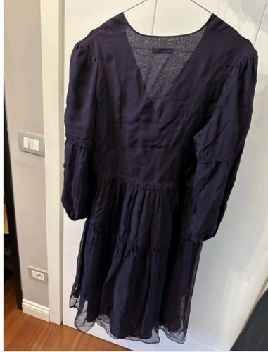 Abito viola seta burberry - viola,