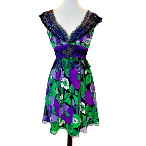 Nanette lepore floral silk - lepore,